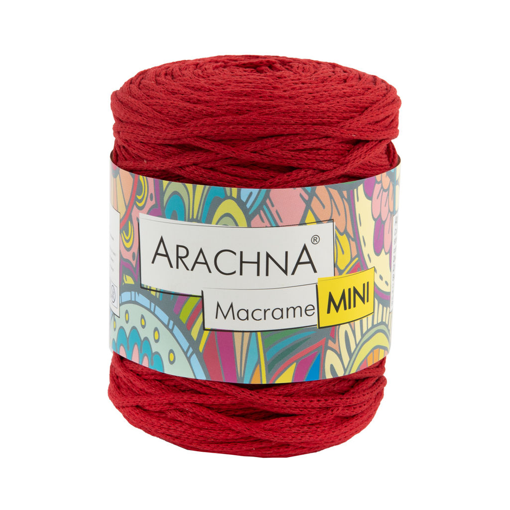 Пряжа ARACHNA Macrame Mini 80% хлопок, 20% полиэстер 4 шт. х 250 г  10 г 200 м  20 м