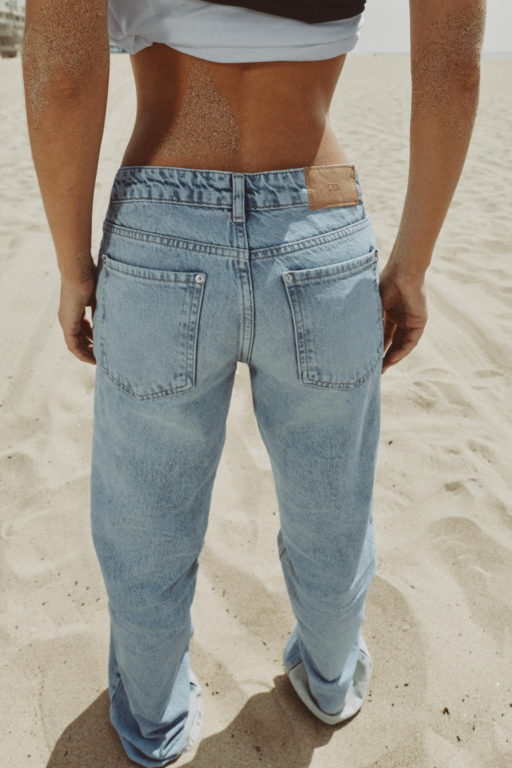 JEANS Z1975 TIRO BAJO / Azul claro - Zara фото 17