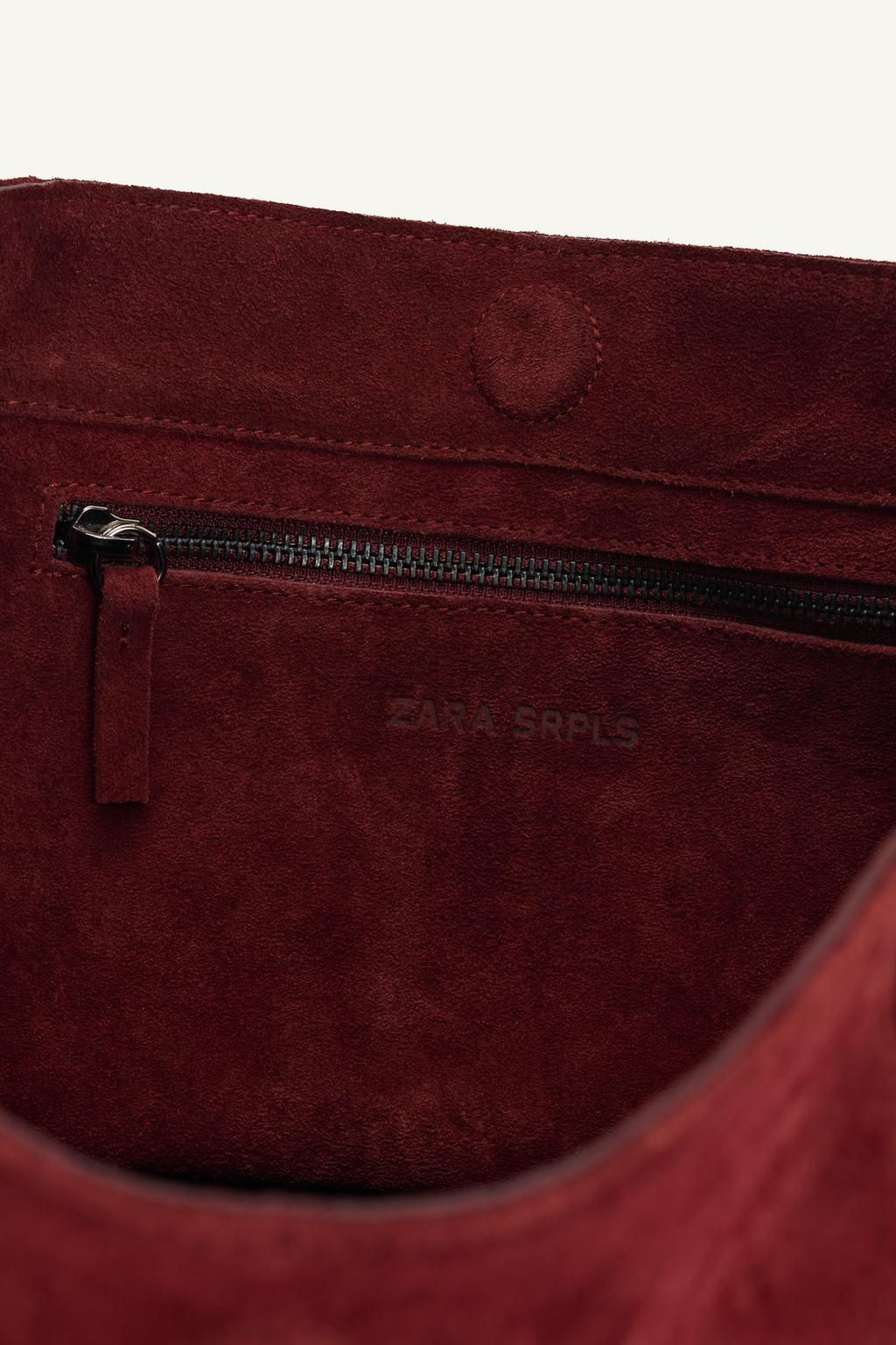 LTHR STDD BWLNG BG 14 - Zara фото 6