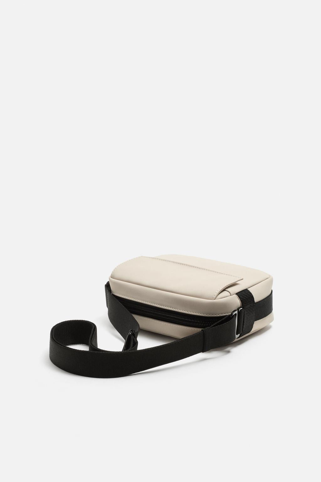 RUBBERISED CROSSBODY BAG - Zara фото 16