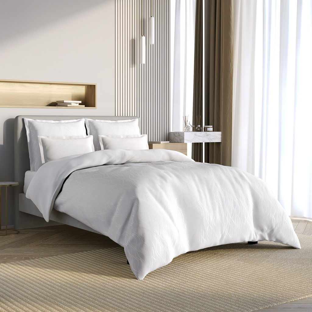 Постельное белье Лилия Евро + 4 навоочки с ушками - Ecotex фото 10