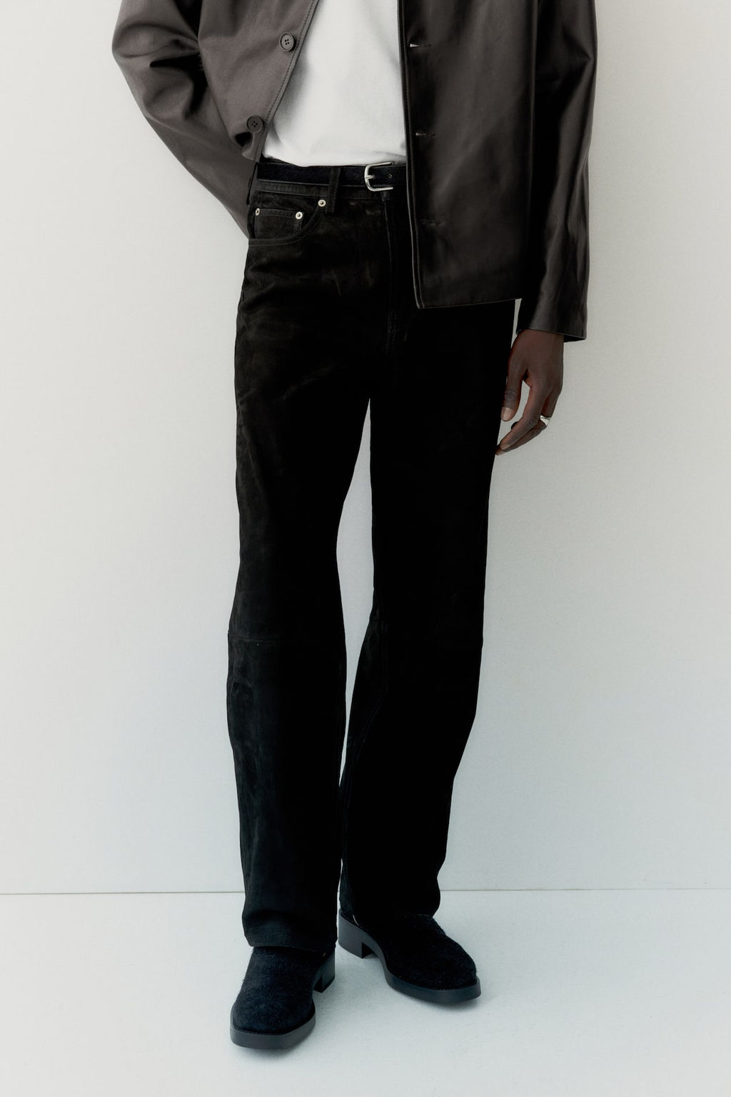 Pantalon de nobuck - H&m фото 3