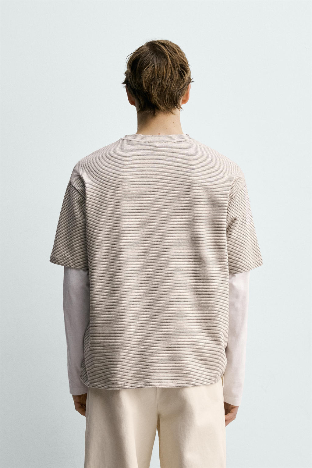 CAMISETA RELAXED FIT  RAYAS / rayas