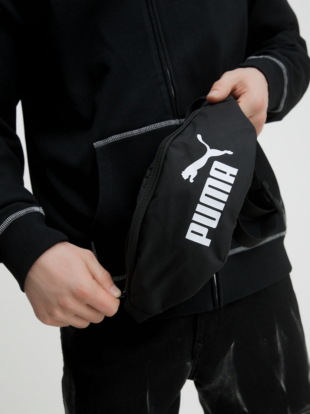 Поясная сумка PUMA PUMA PHASE Waist Bag Артикул 4301820, черный