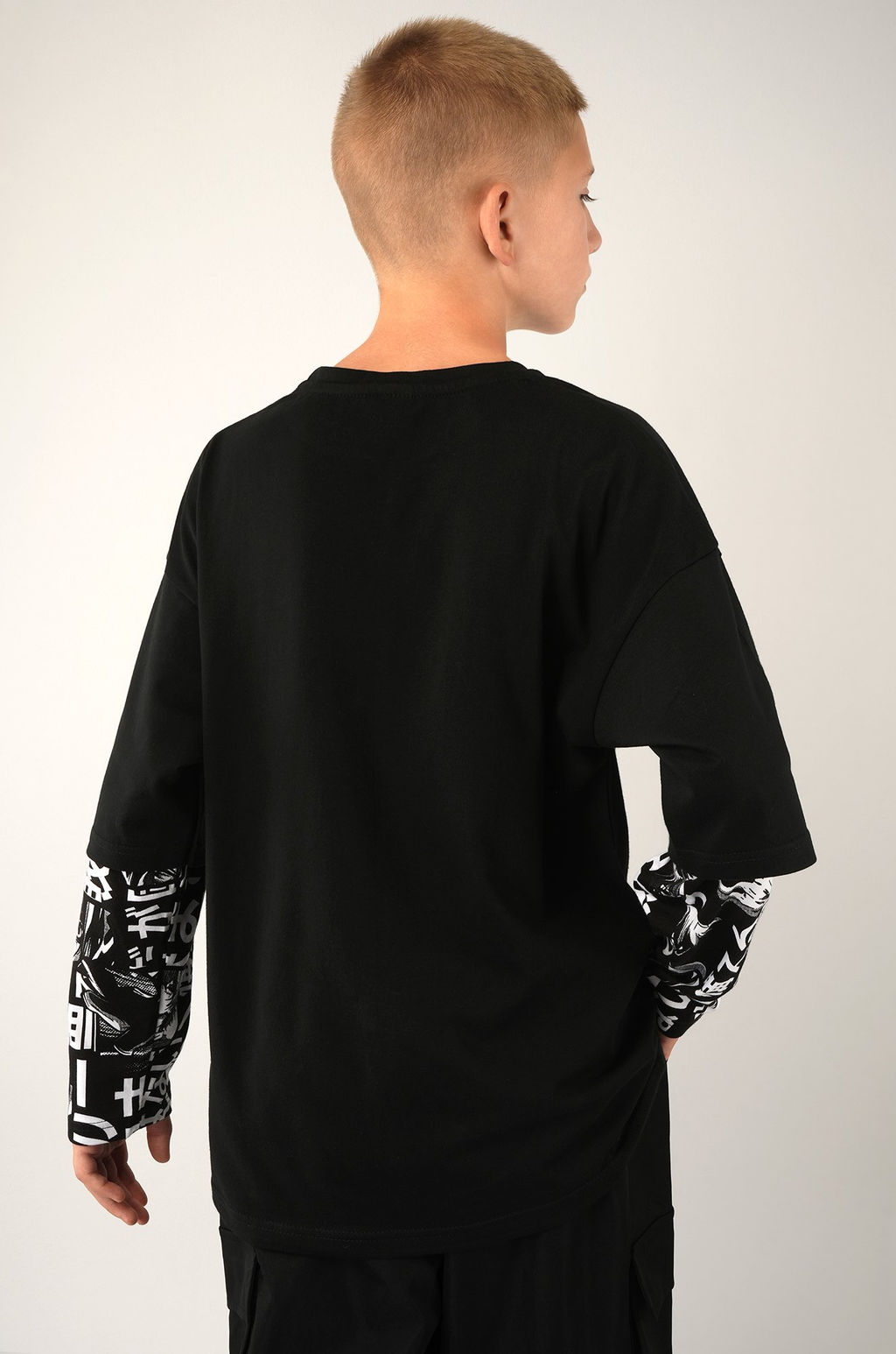 Детский лонгслив с двойным рукавом Happyfox - Happy fox фото 5