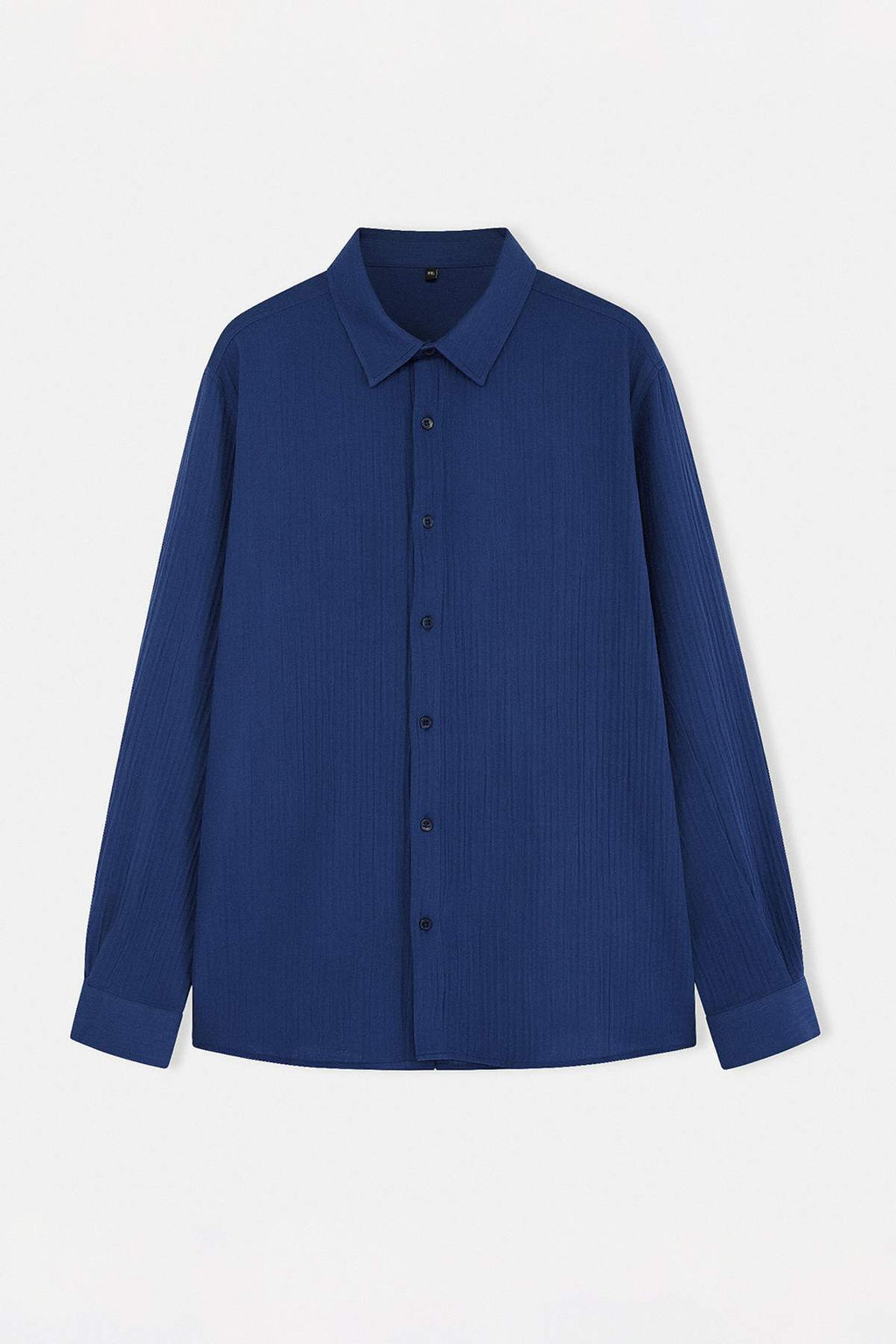 Lacivert Regular Erkek Buyuk Beden Gomlek TMNSS26AX00004 - Trendyolmilla фото 4