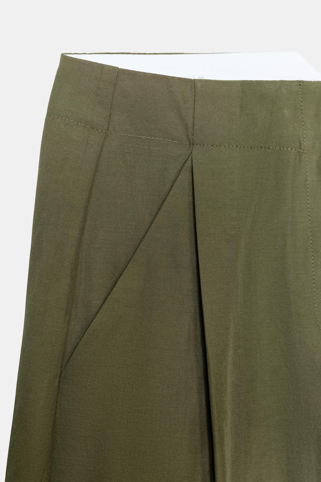 PANTAL?N PINZAS TRABILLA ESPALDA / Khaki - Zara фото 11