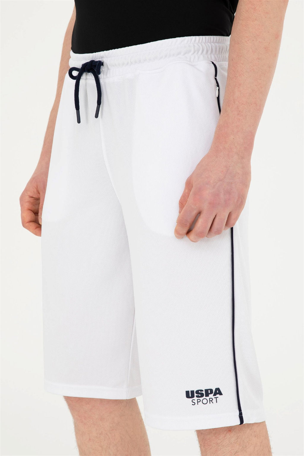 Мужские белые трикотажные шорты Неожиданная скидка в корзине - U.s. polo assn фото 5