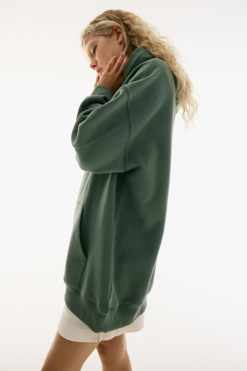 Vestido oversize con capucha - H&m фото 4