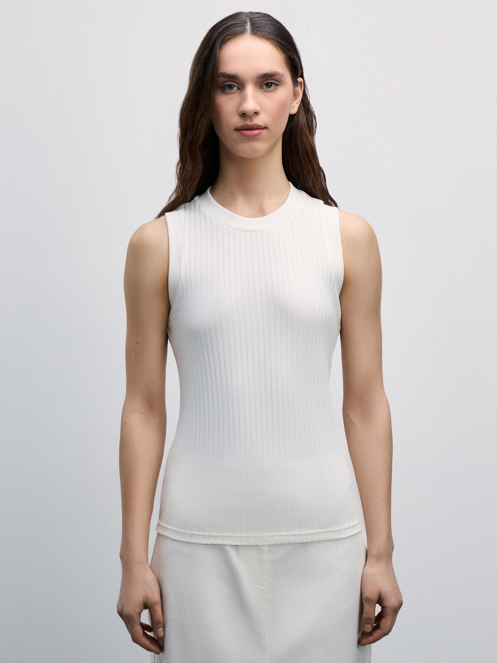 Топ в рубчик / Zarina  фото 3