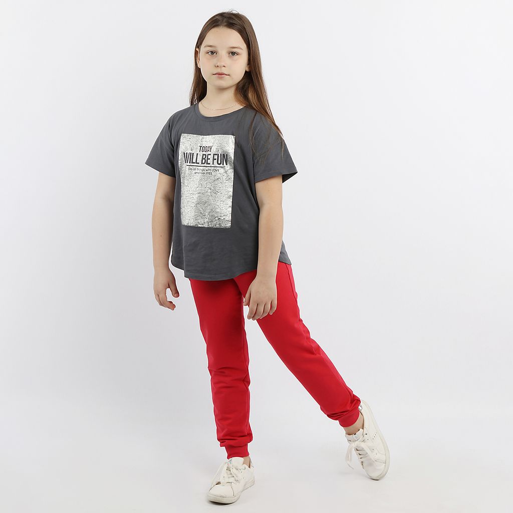 RODOS Брюки для девочки М-256 Коралловый