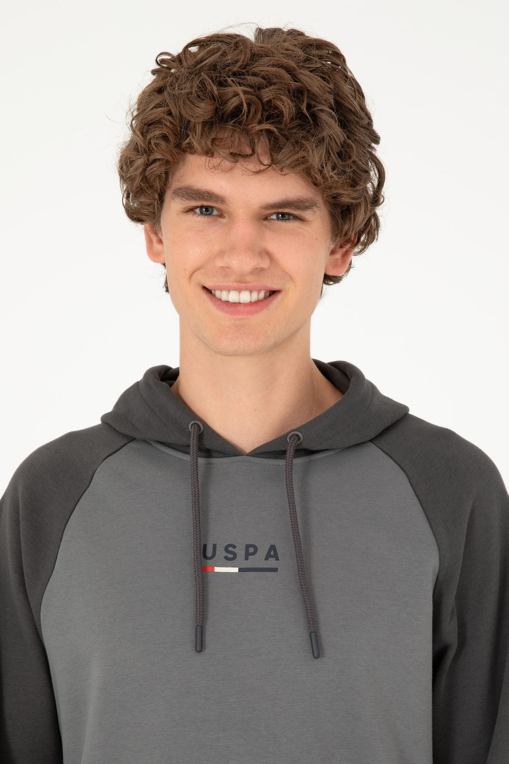 Мужской серый свитшот Неожиданная скидка в корзине - U.s. polo assn фото 2