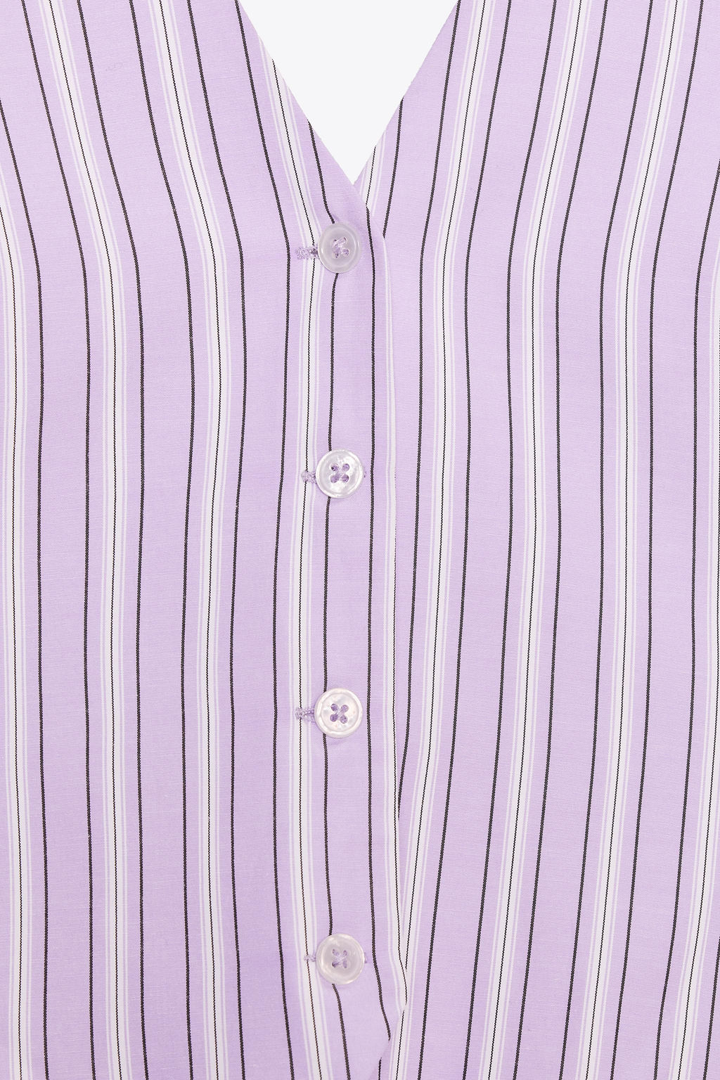 STRIPED WAISTCOAT TOP - Zara фото 14