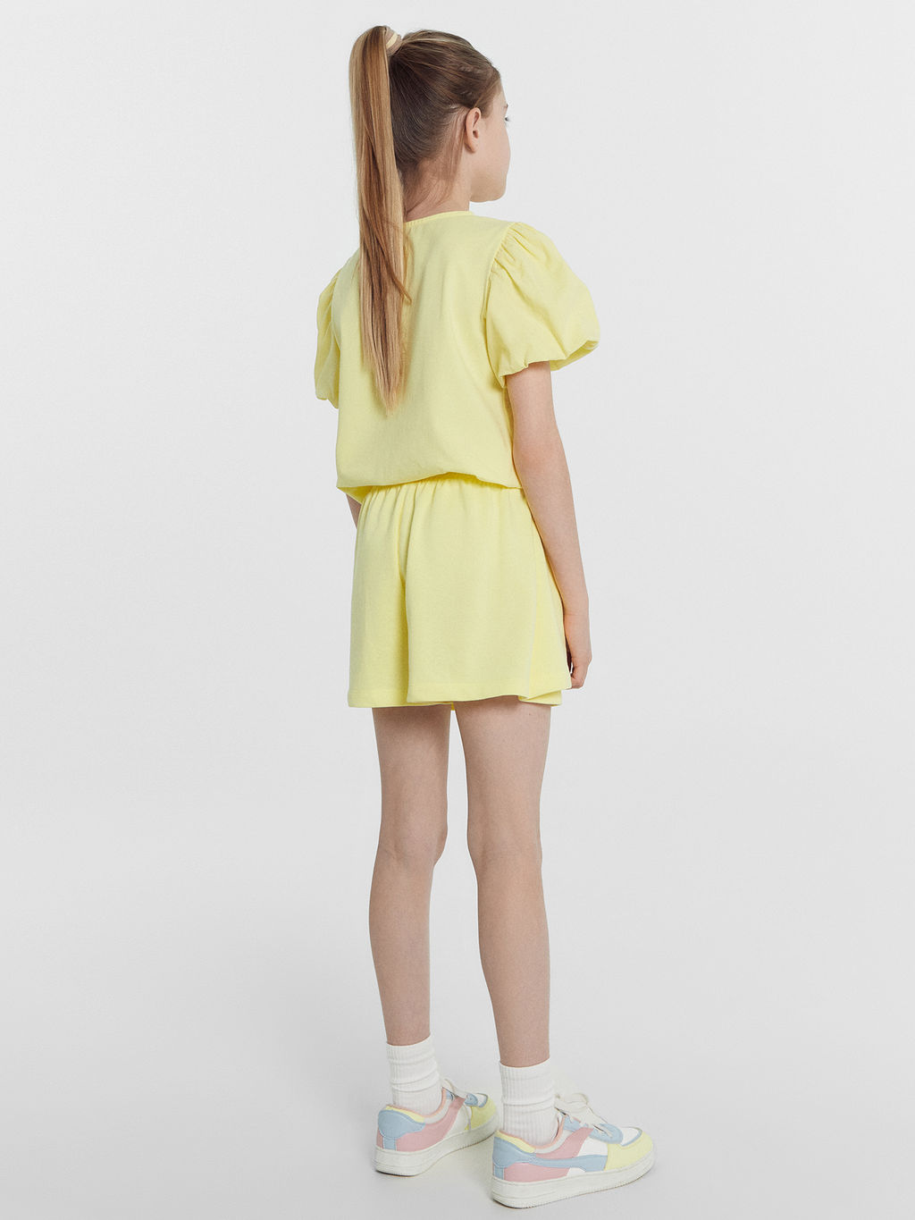 Шорты для девочек желтые - Mark formelle фото 5