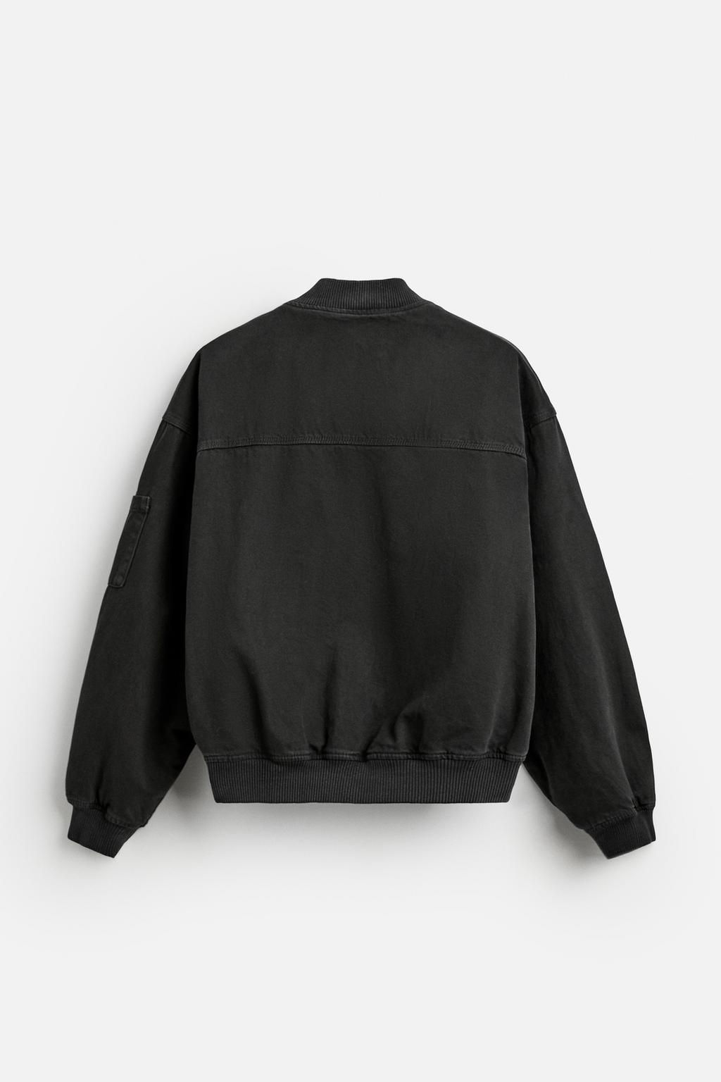 COTTON BOMBER JACKET - Zara фото 15