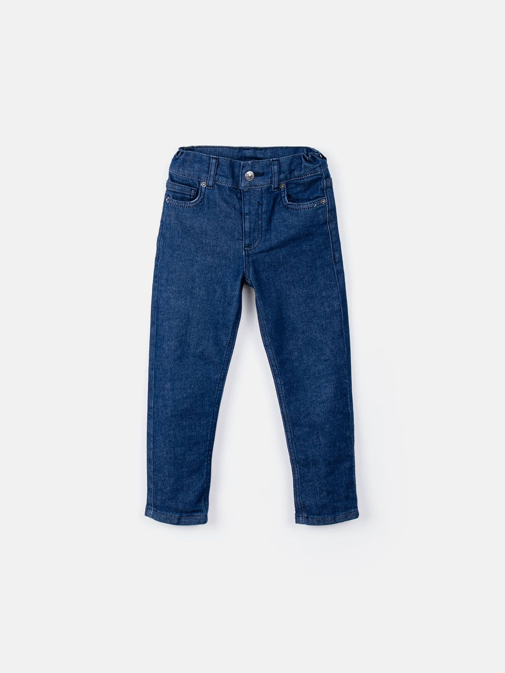 Джинсы зауженные Темно-синие