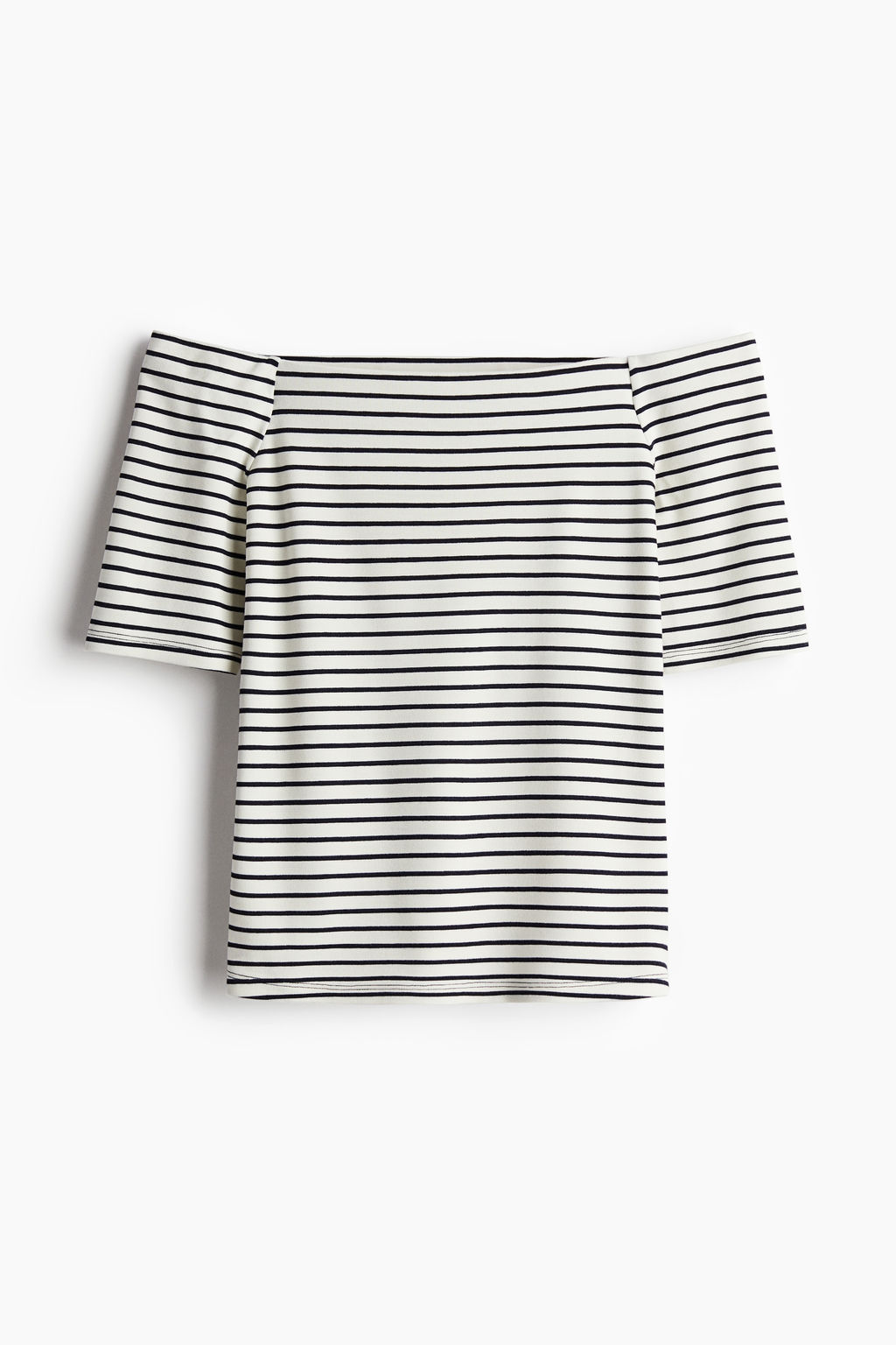 Top off-the-shoulder en punto - H&m фото 8