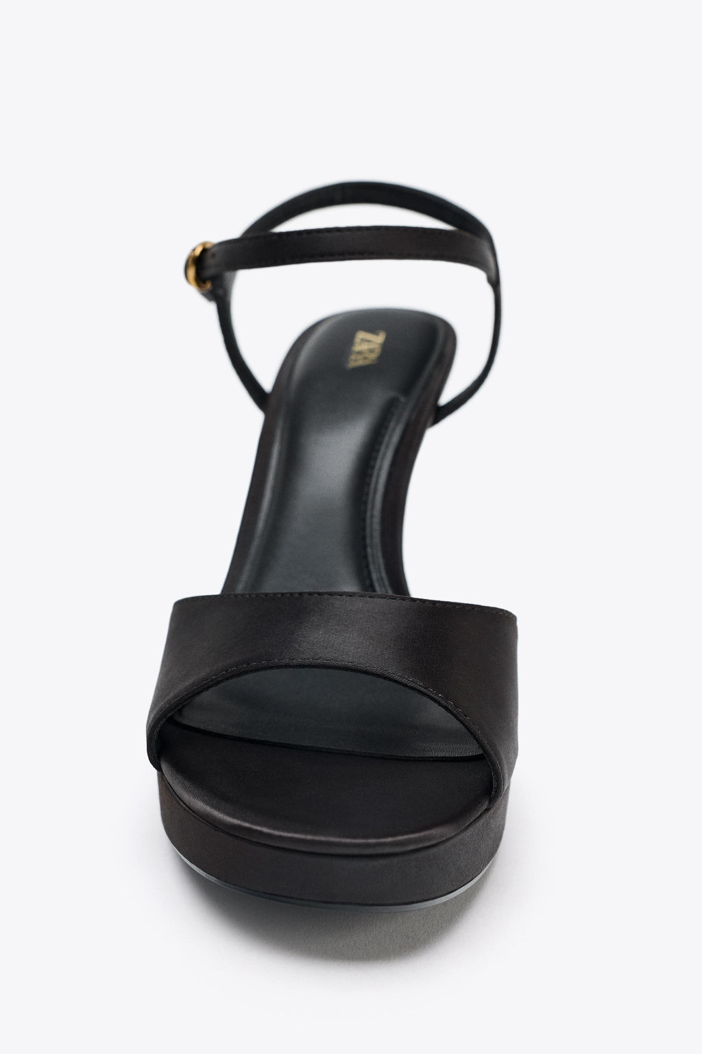 SATIN-EFFECT HEELED SANDALS - Zara фото 13