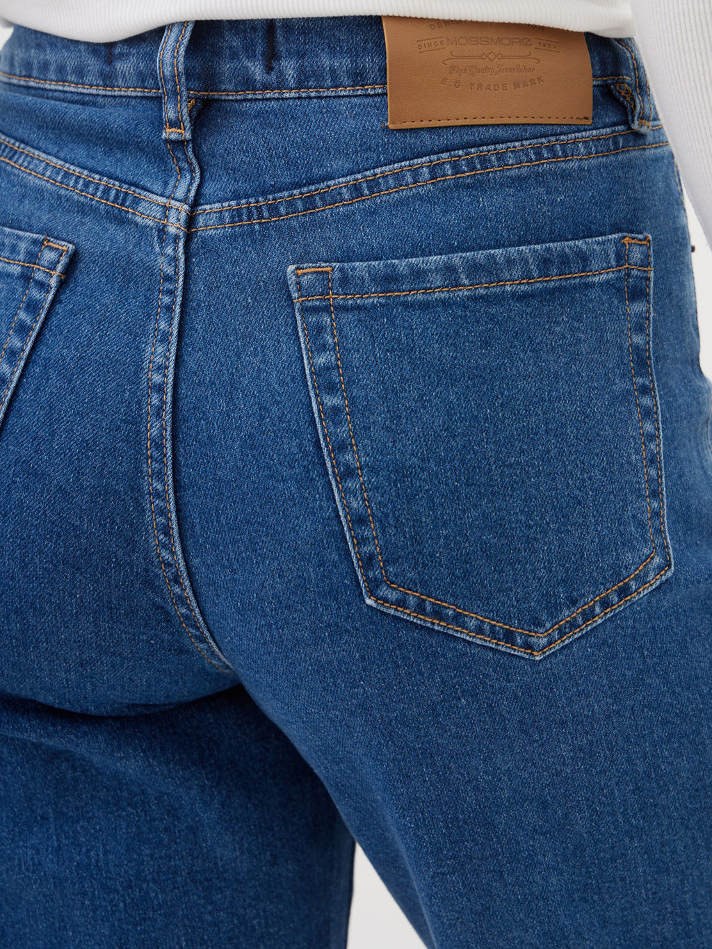 Женские джинсы mom fit с высокой посадкой - Mossmore фото 22