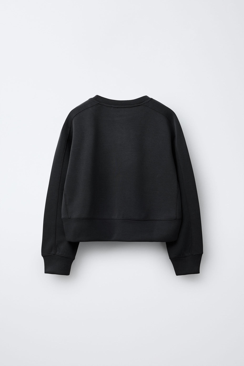 SWEATSHIRT WITH RAISED SLOGAN - Zara фото 2