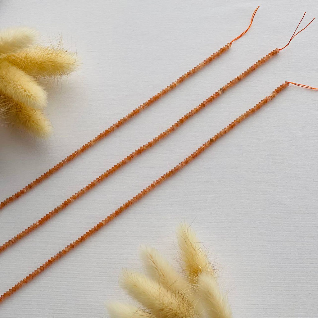 Бусины для украшений из Солнечного камня