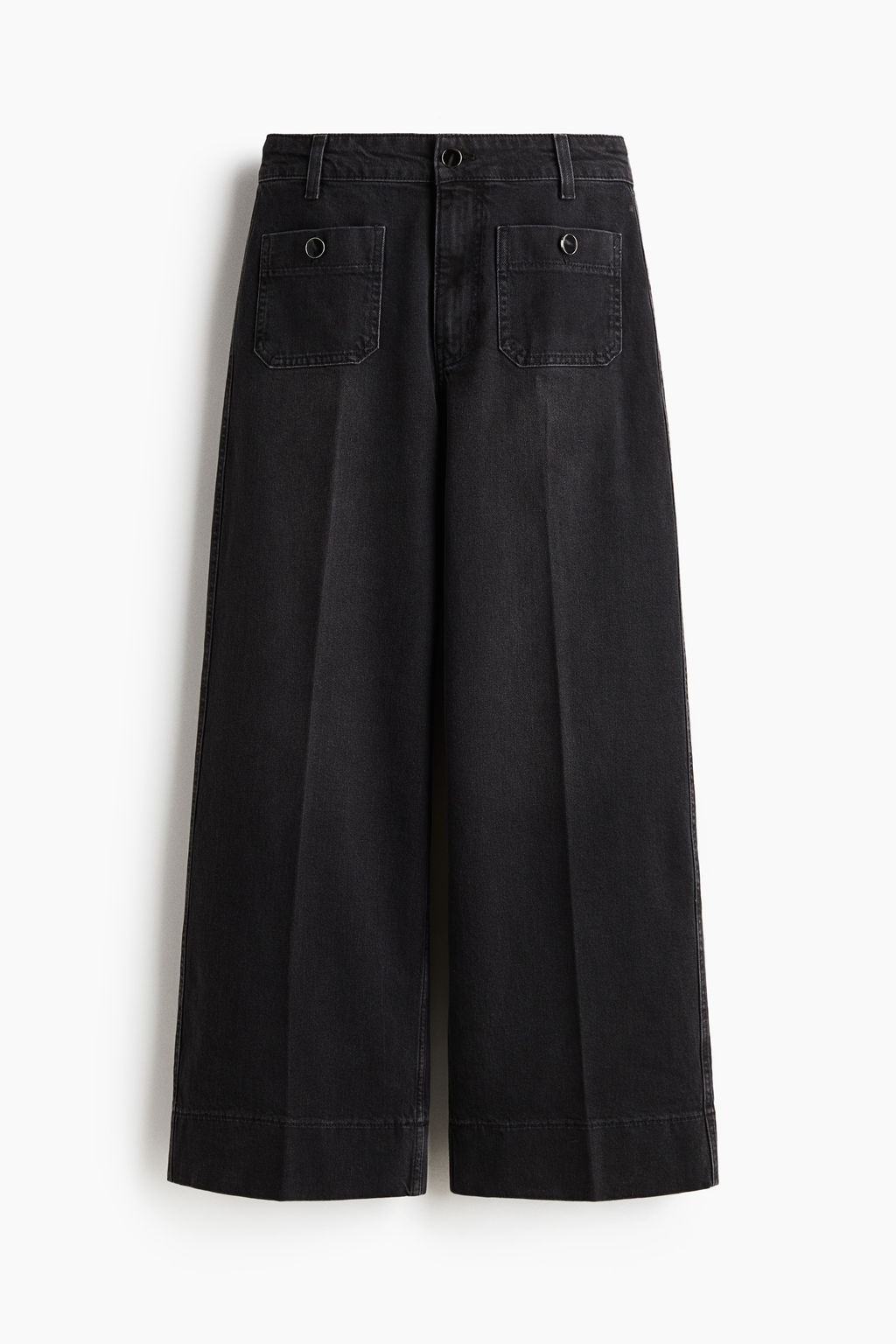 Wide High Ankle Jeans - H&m фото 3