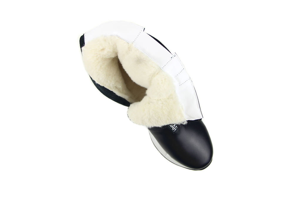 Ботинки 345.L.2021w.black /шерсть