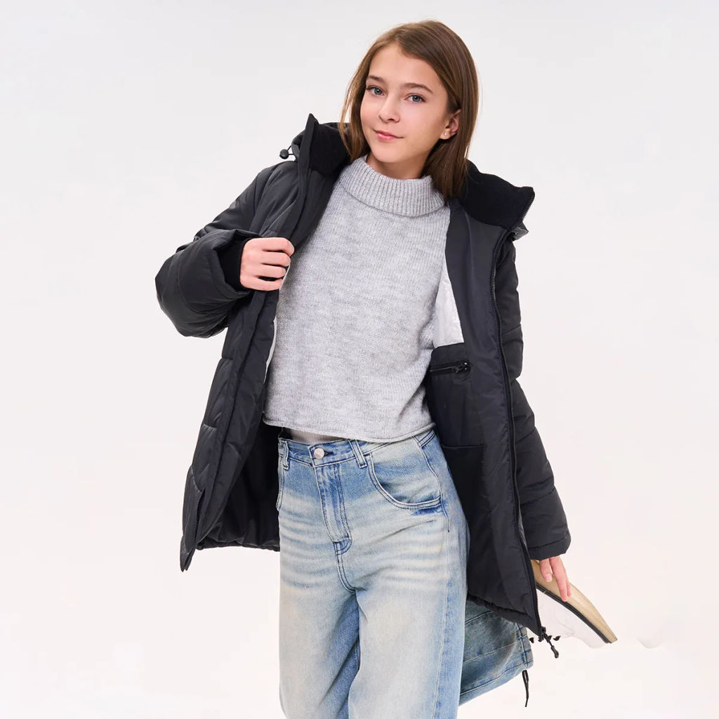 RODOS Куртка для девочки мембрана зима М-316 Розовый  фото 98