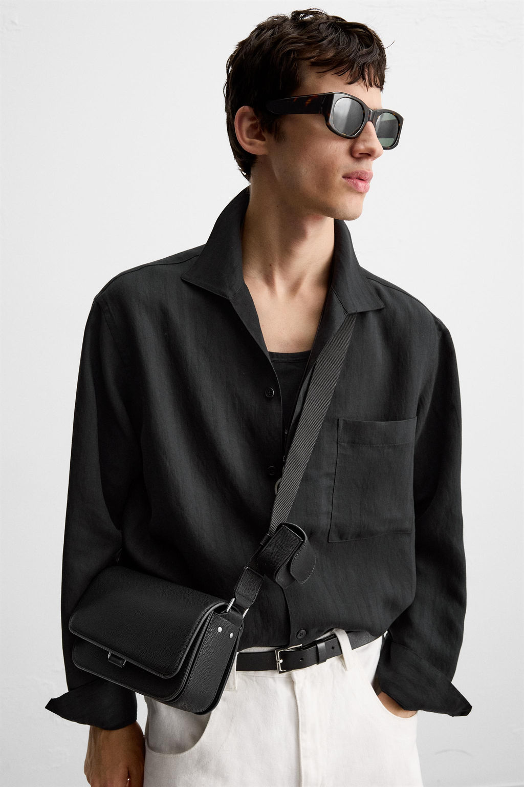 TEXTURED CROSSBODY BAG - Zara фото 2