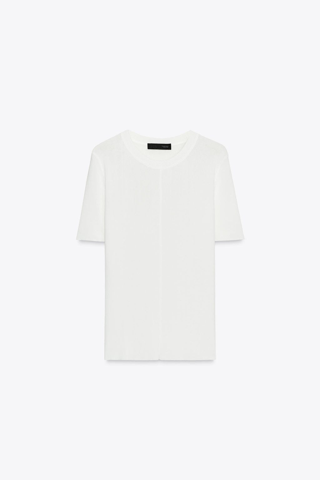 SHORT SLEEVE KNIT TOP - Zara фото 3