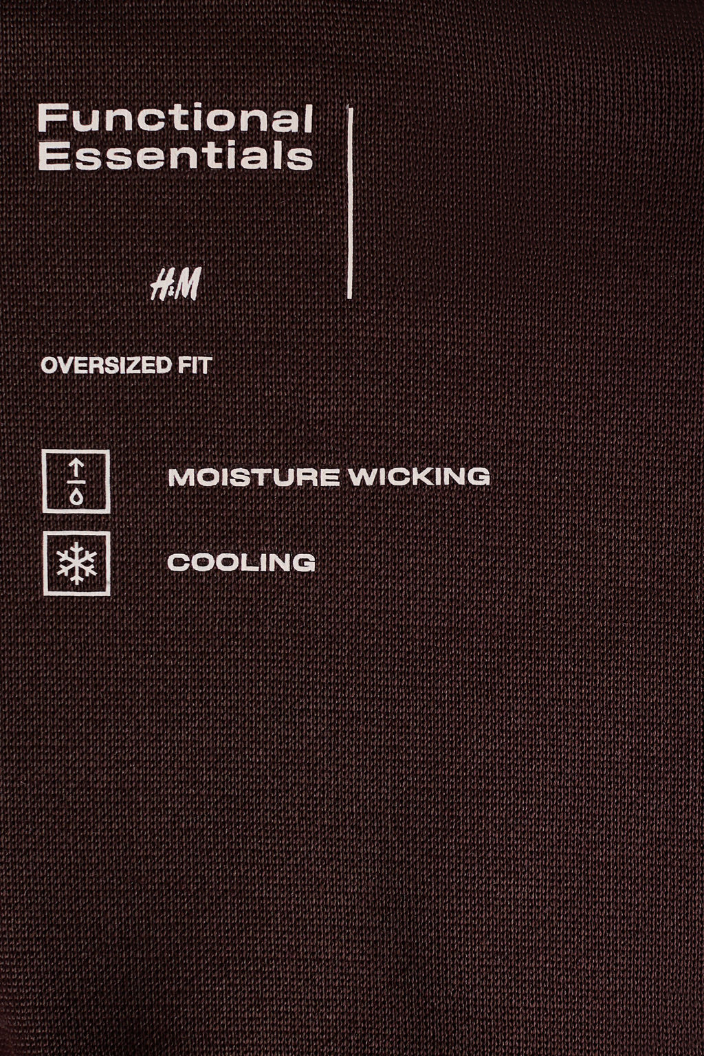 Camiseta Cooling Oversized Fit - H&m фото 8