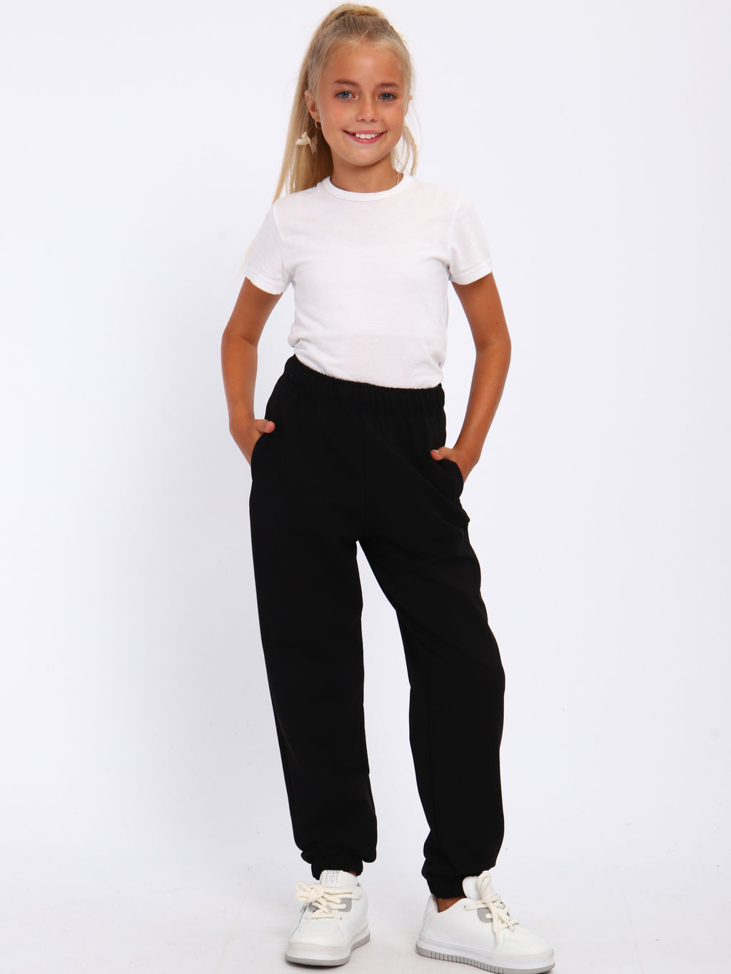 Брюки подростковые 11-071 (черный)