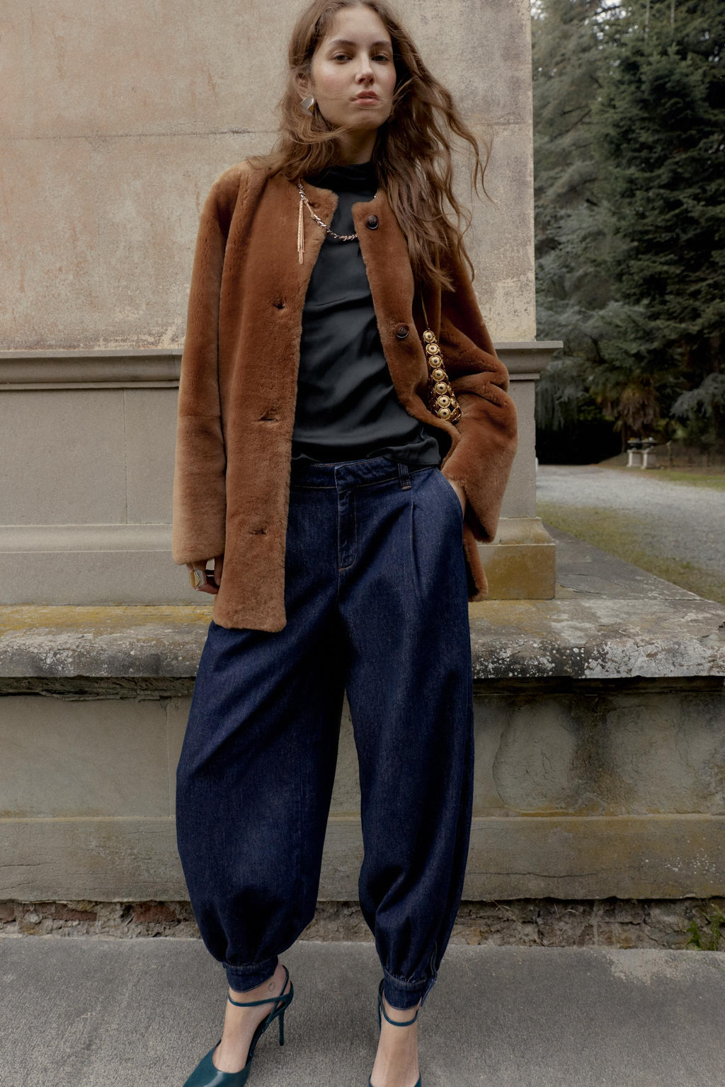 100% REVERSIBLE LEATHER COAT - Zara фото 3