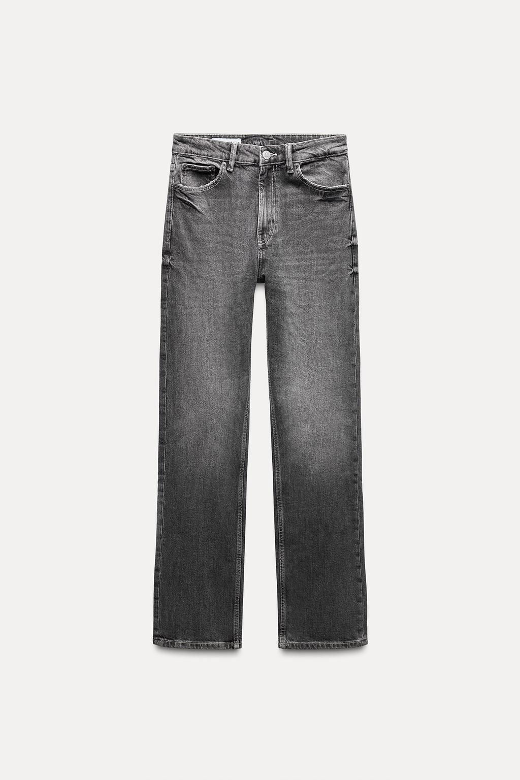 JEANS TRF STRAIGHT COMFORT HIGH WAIST - Zara фото 13