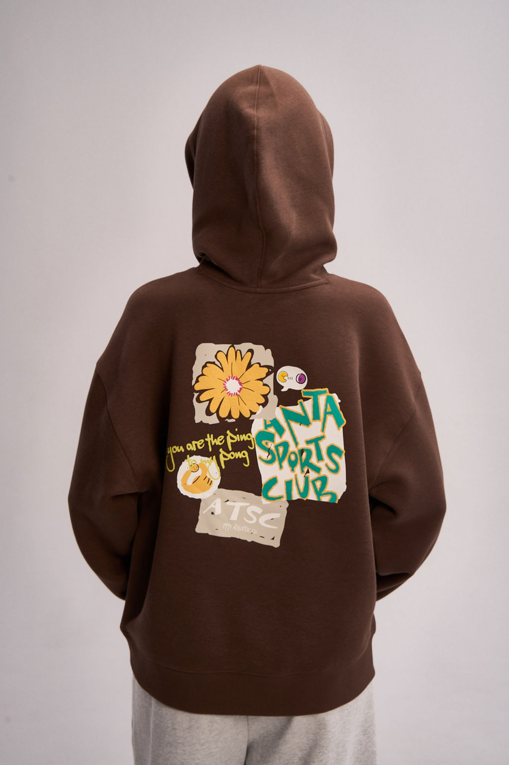 Худи Мокко ANTA SPORTS CLUB Sweat Hoodie