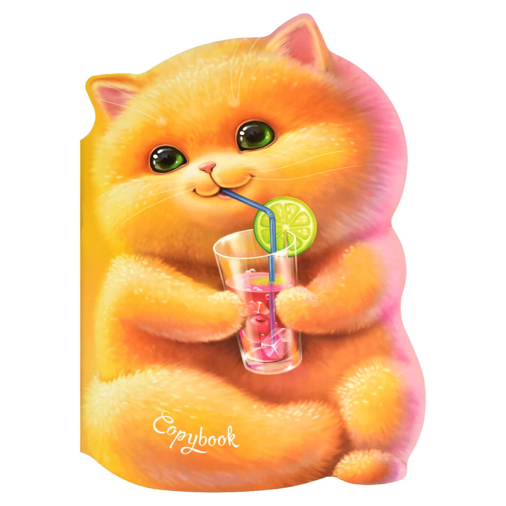 Цена за 2 шт. Тетрадь 40л арт. 64823/КОТЁНОК И ЛИМОНАД