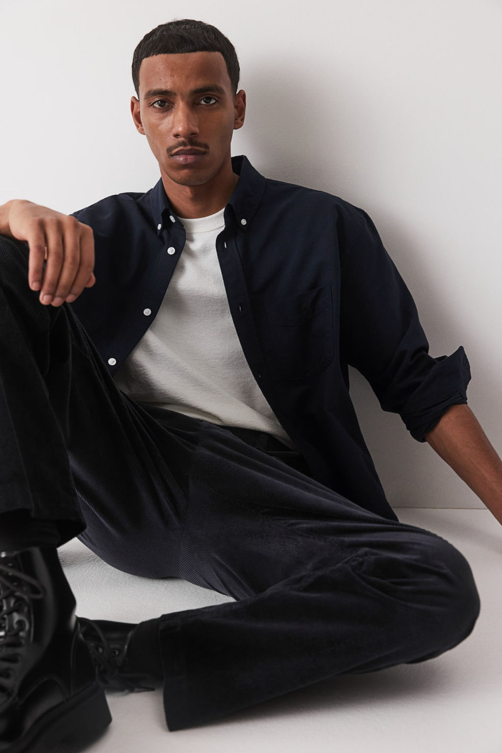 Regular Fit Oxford shirt - H&m фото 2