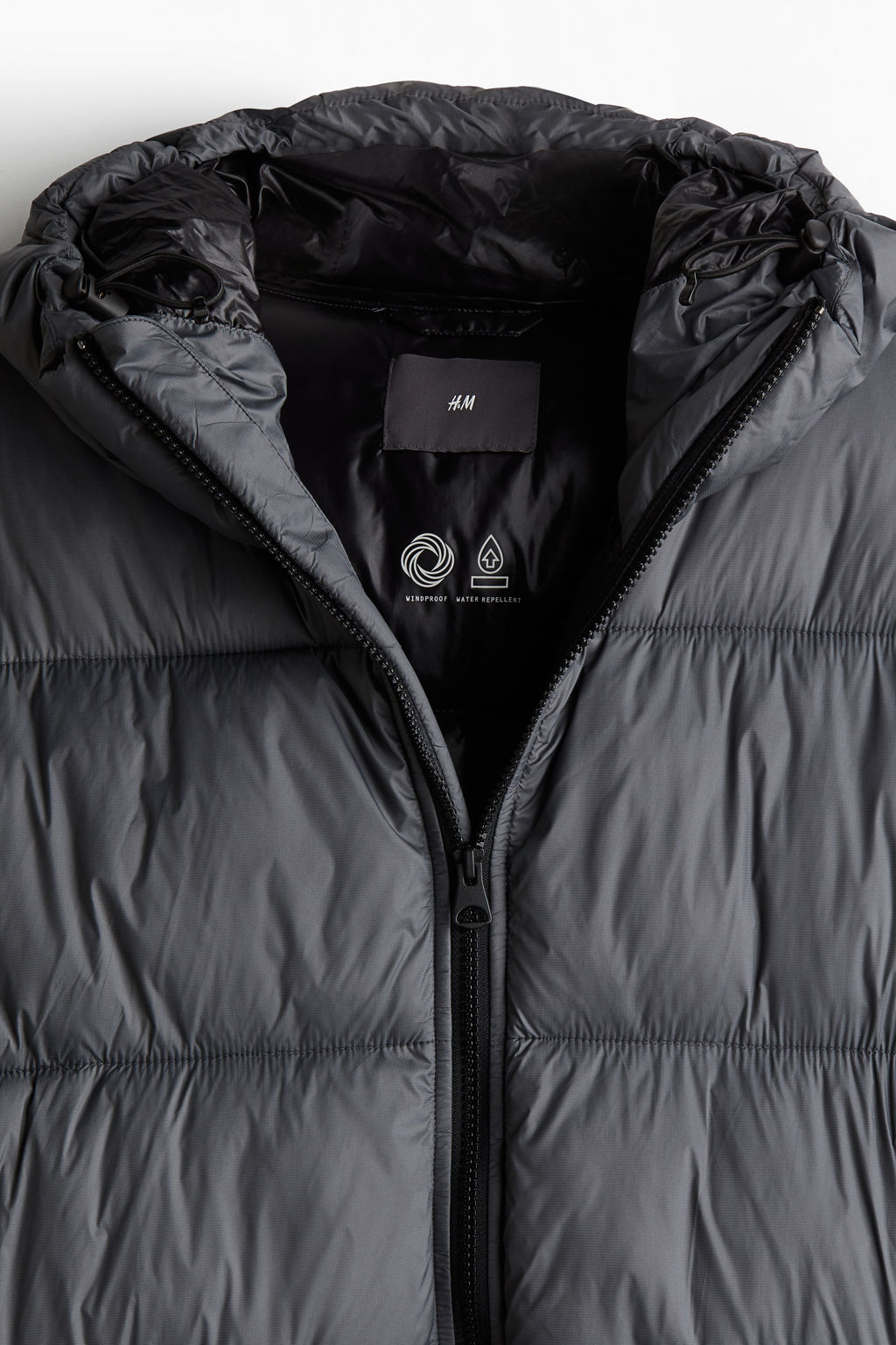 Chaqueta acolchada repelente al agua Loose Fit - H&m фото 2