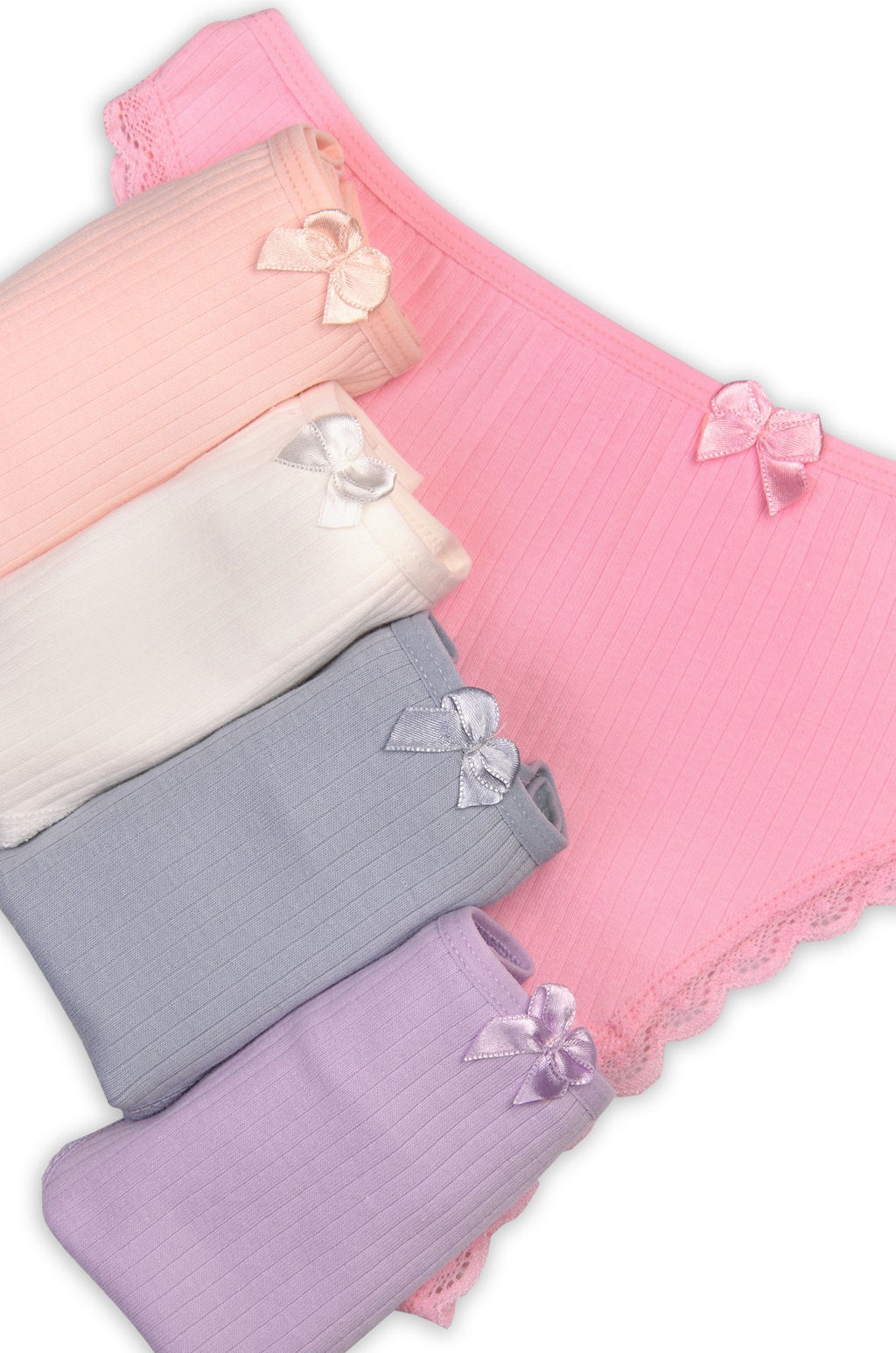 Женские трусы бразилиана в рубчик 5 шт. Nicoletta  фото 7