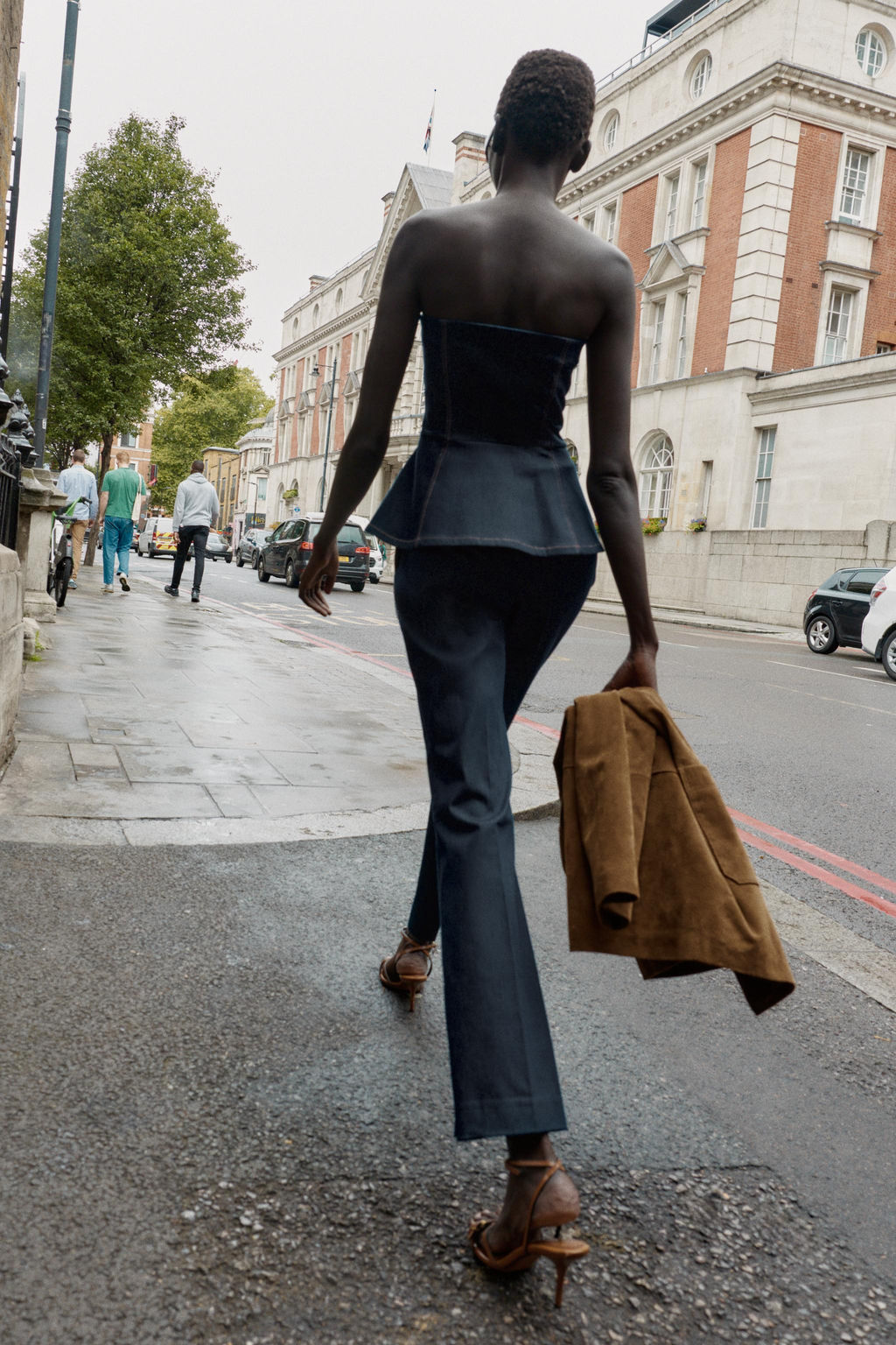 DENIM BUSTIER TOP Z1975 - Zara фото 4