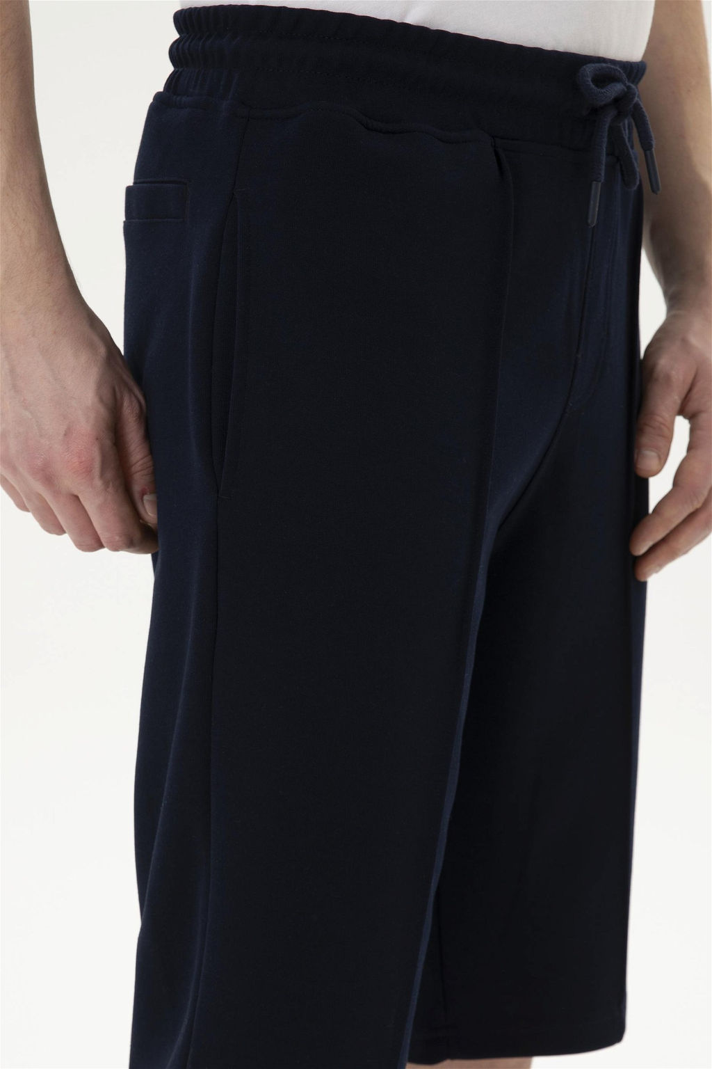 Мужские темно-синие вязаные шорты Неожиданная скидка в корзине - U.s. polo assn фото 6