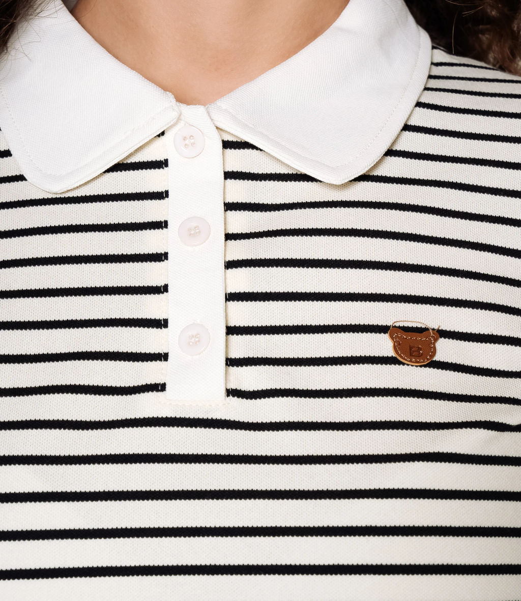 Футболка #КТ1002 (3), чёрный, молочный