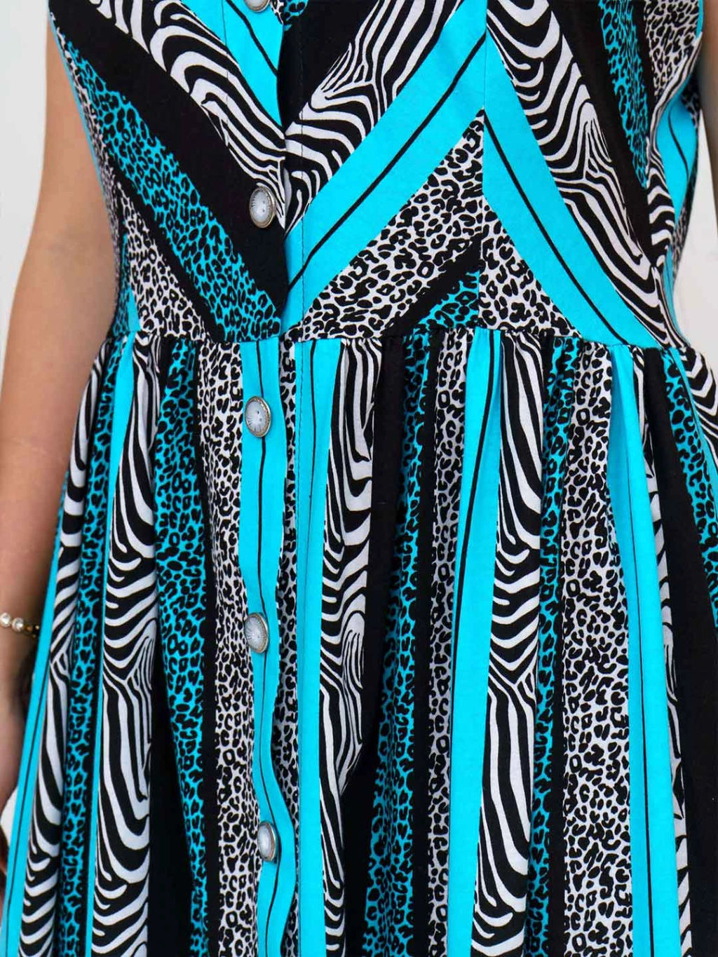 Сарафан женский, цвет черный синий