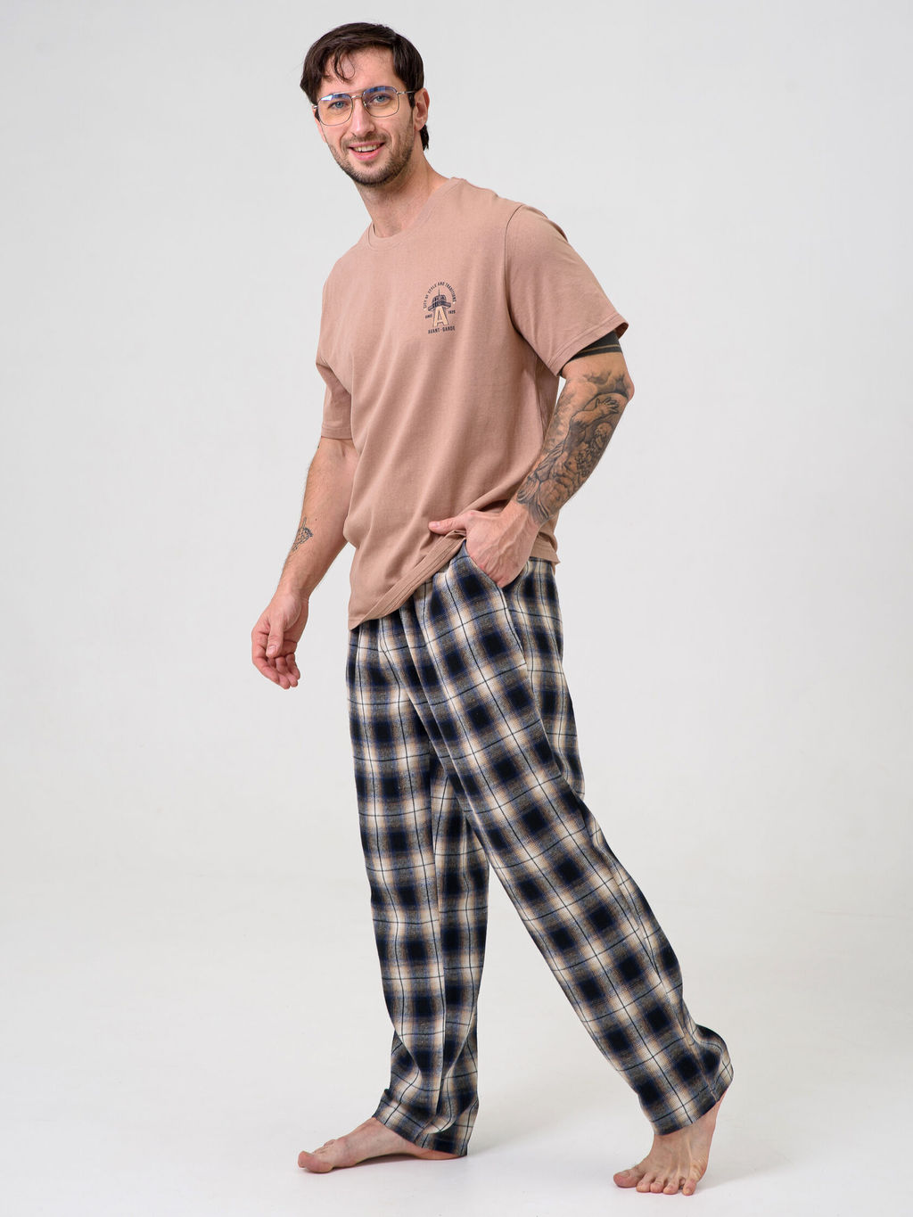 Пижама хлопковая Авангард - Оптима фото 4