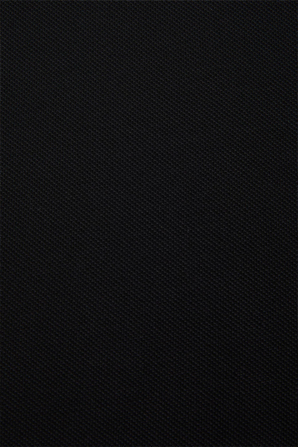 Erkek Slim Fit Polo Yaka Siyah Basic Ti__rt