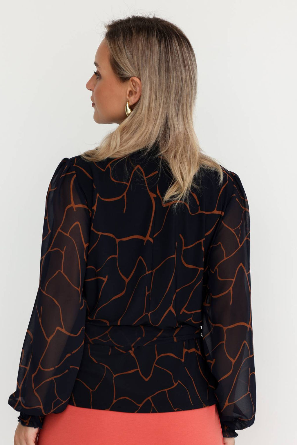 Блузка женская 3187/02/Синий - Rise фото 2