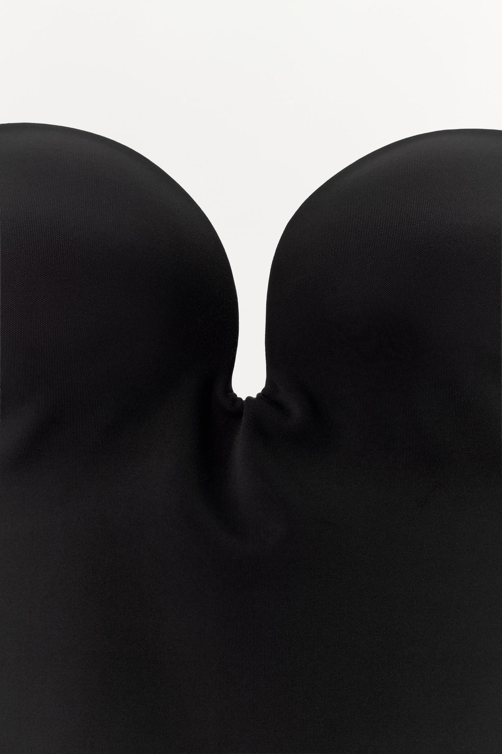 VESTIDO MINI CON POLIAMIDA BODY SHAPE / Negro - Zara фото 10