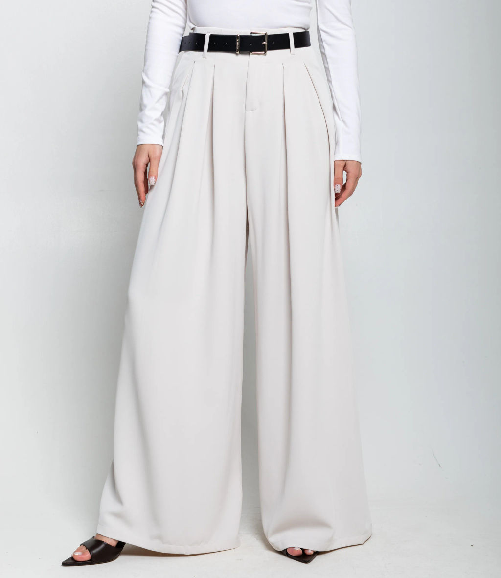 Брюки #КТ93 (4), слоновая кость - Dommod фото 2