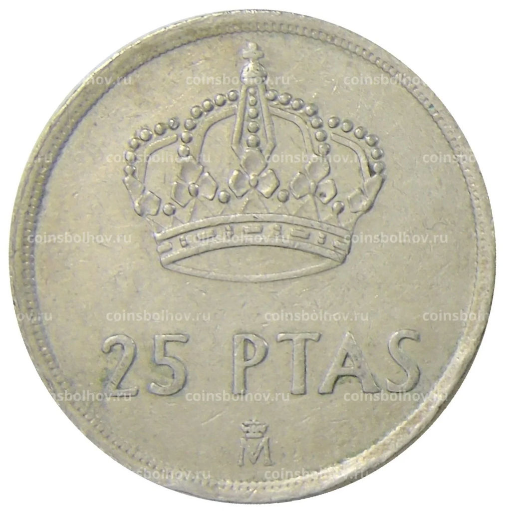 25 песет 1983 года Испания