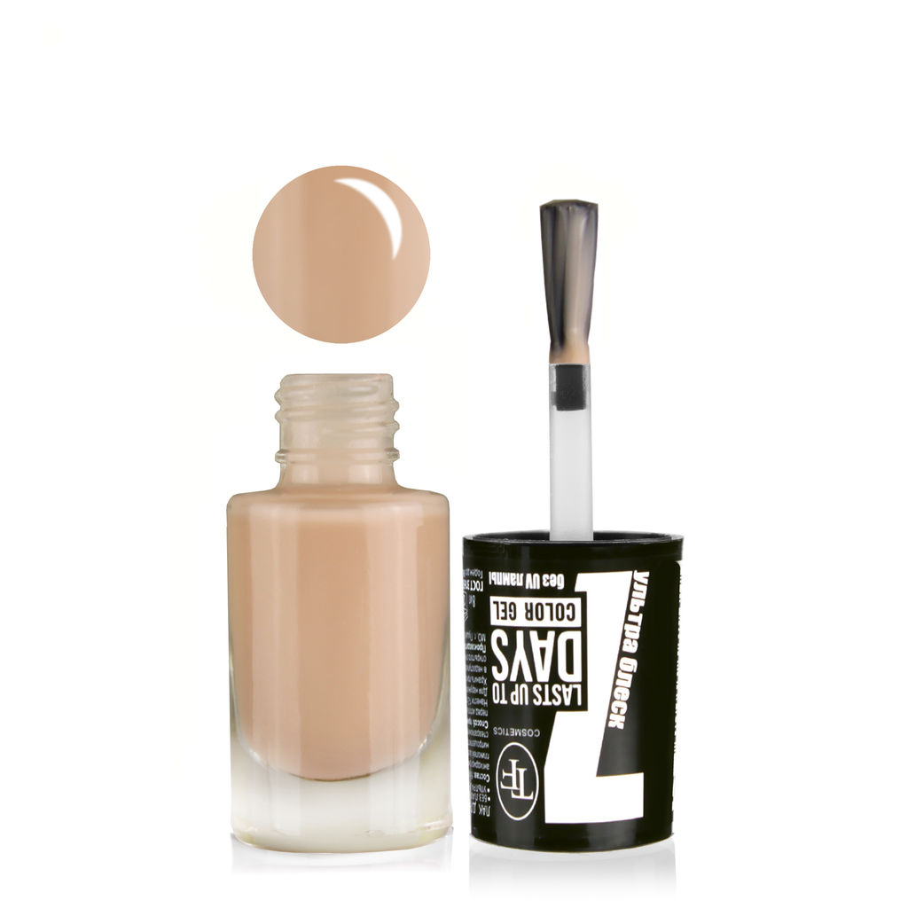 TF Лак для ногтей COLOR GEL тон 296 Peach beige/Персиковый беж 8мл